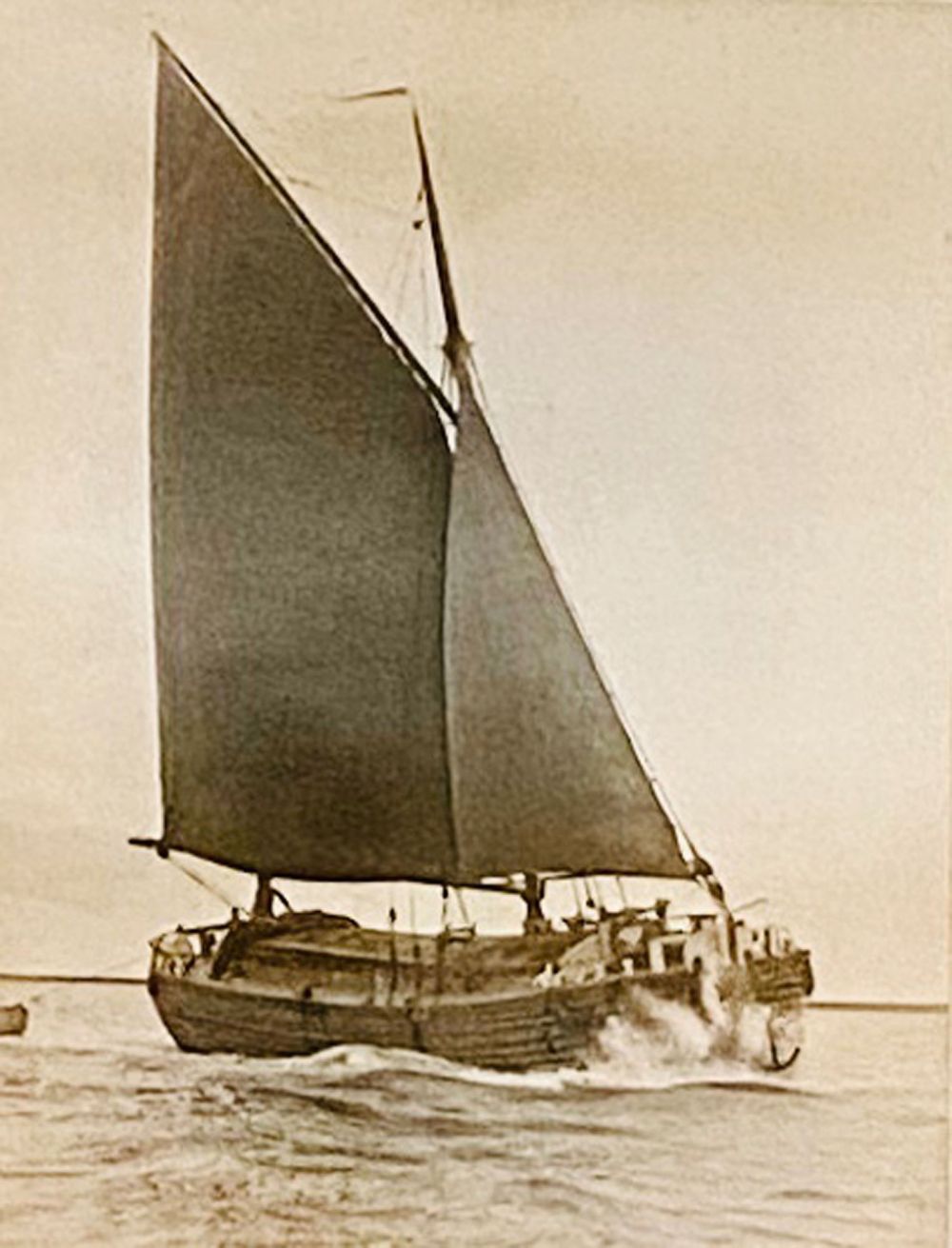 William Arthur under sail