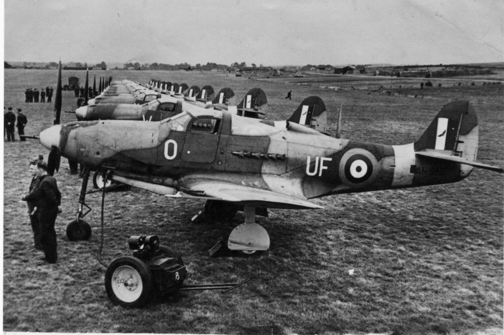 Aerocobra planes at Acaster Malbis Airfield