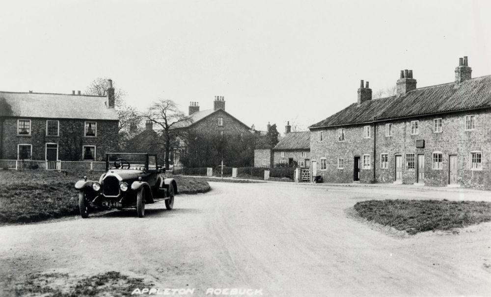 View of centre of village