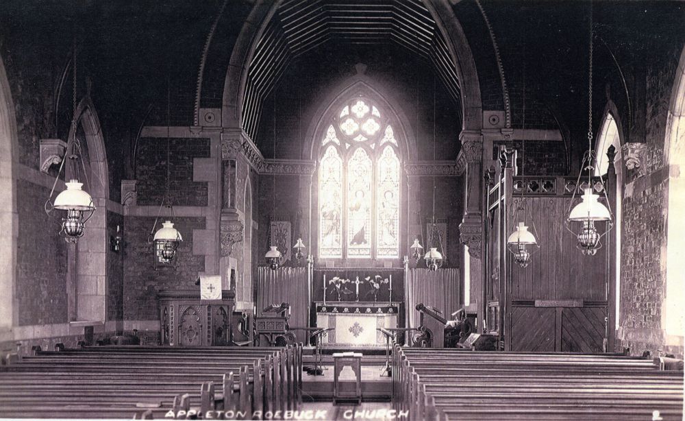 Appleton Roebuck: church interior