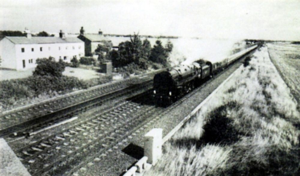 Evening Star passing Colton Bridge