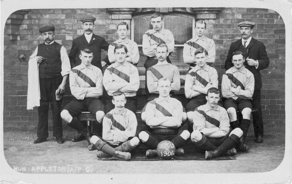 Appleton Roebuck Football team 1906