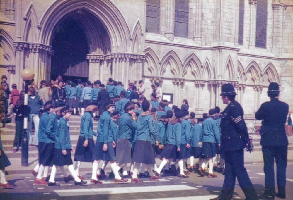 Appleton R Guides St Georges Day Parade, York