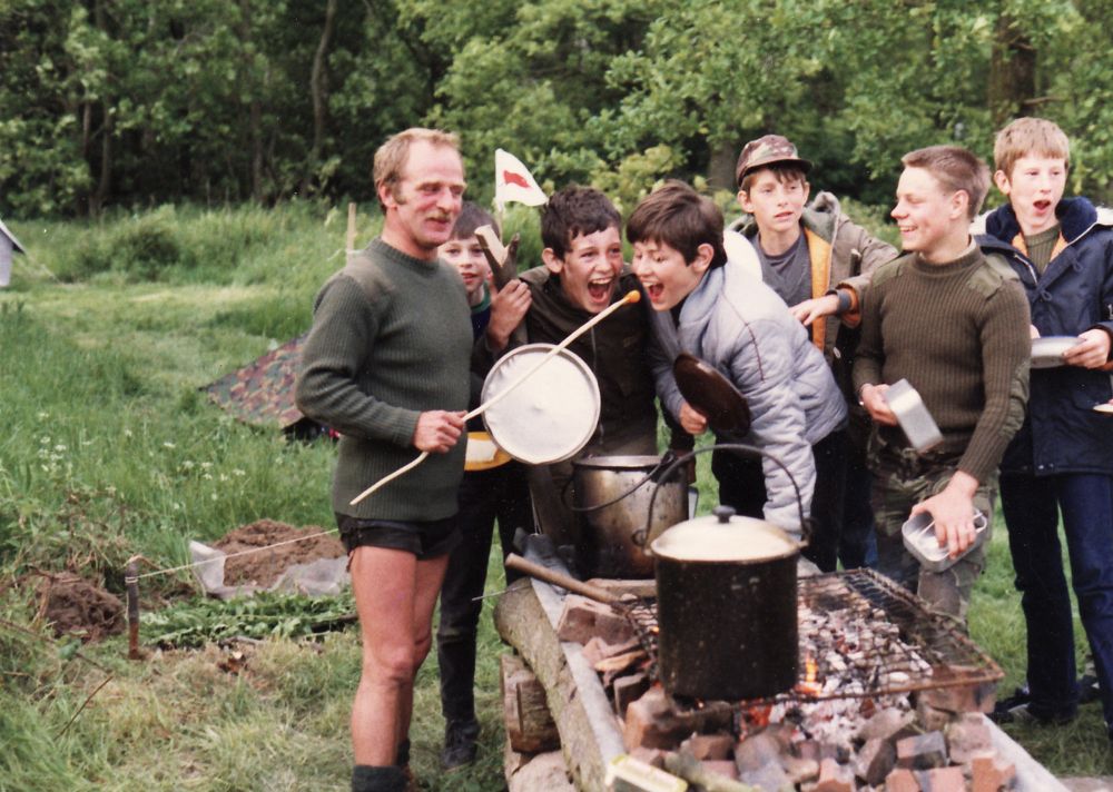 Cubscouts camp Nun Appleton