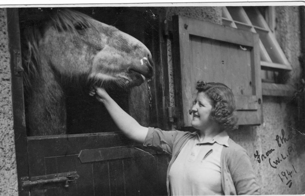 Land girl Ethel