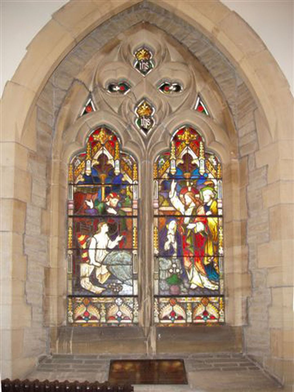 Window in St John's church
