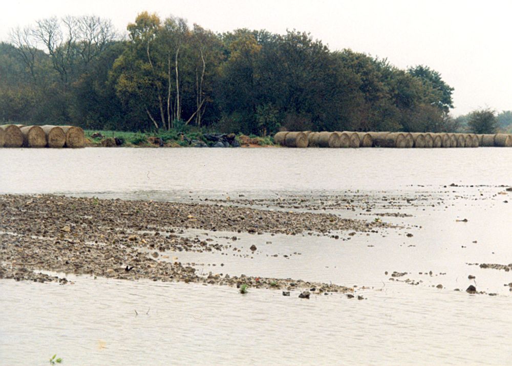 Acaster Airfield flood