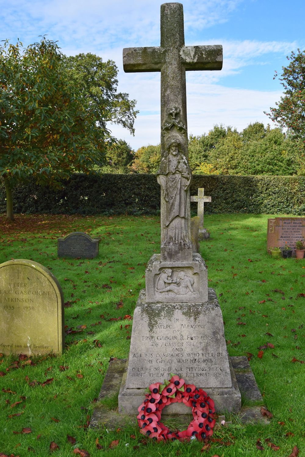 War memorial in St John's churchyard