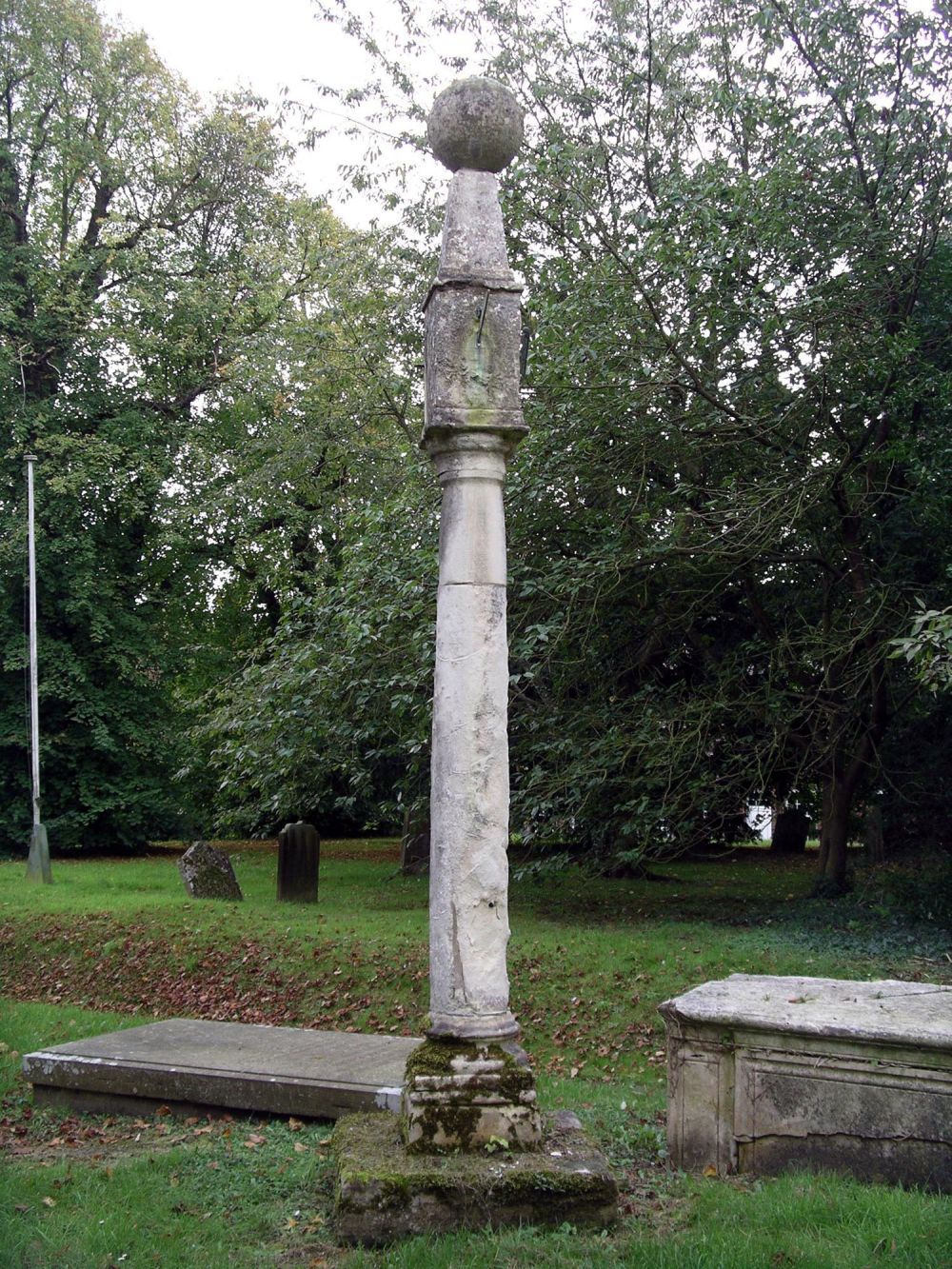 Sun dial, All Saints church, Bolton Percy