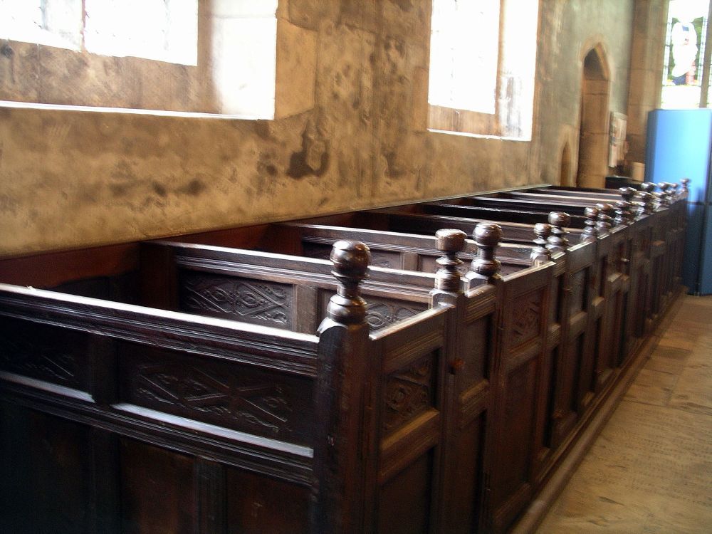 Interior of All Saints church