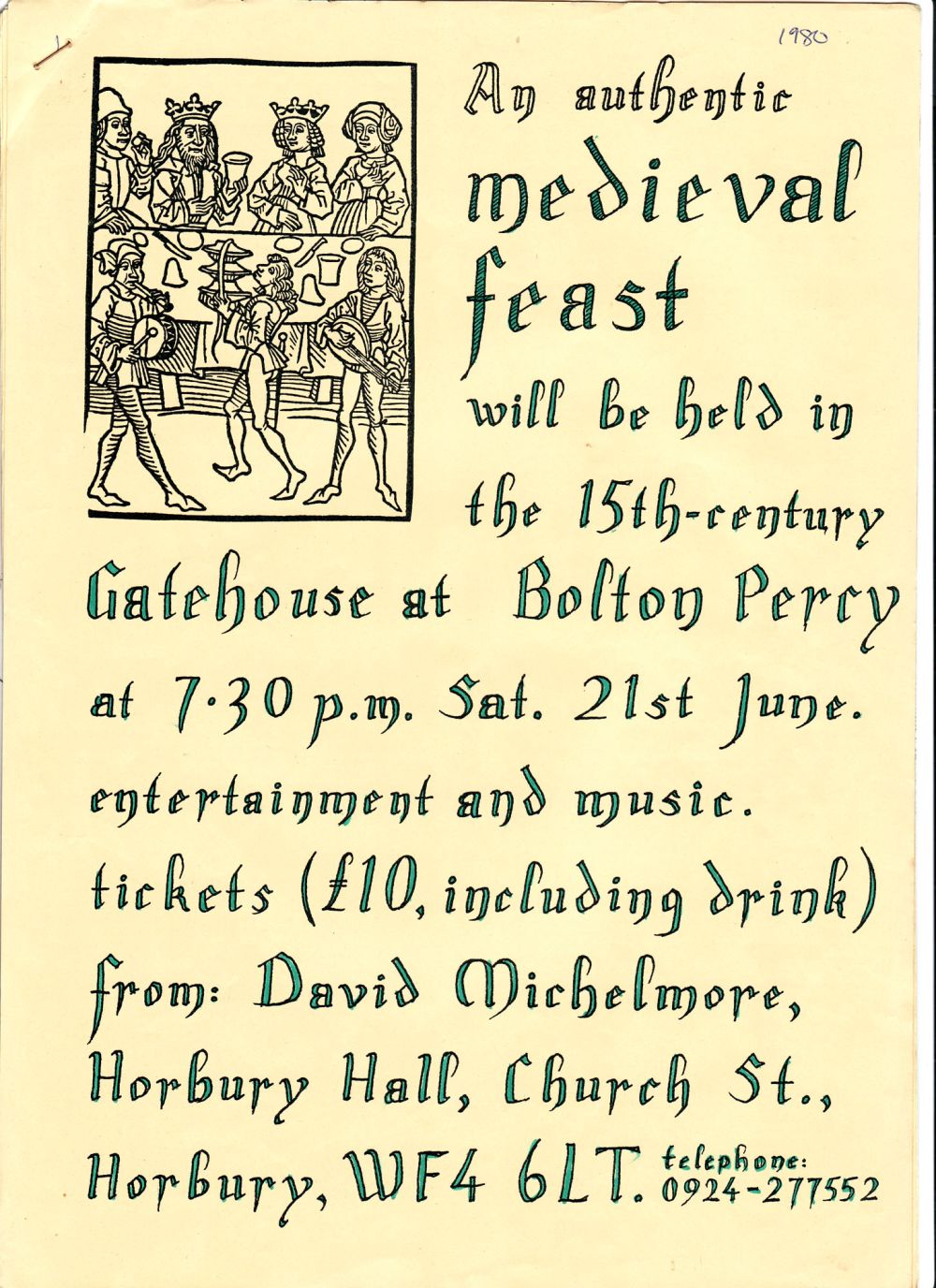 Medieval Feast poster
