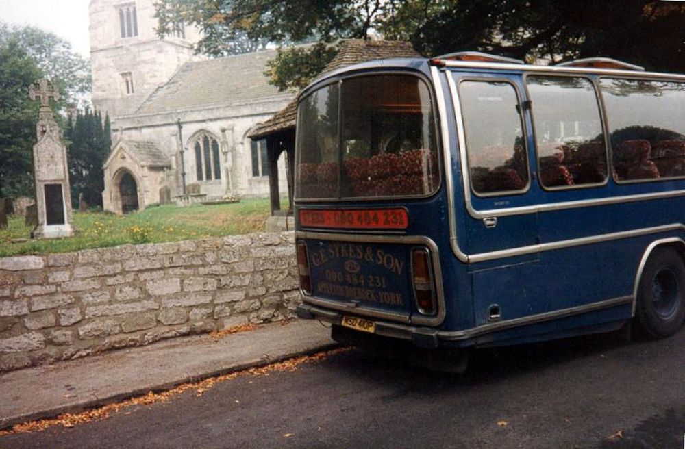 Sykes's Bus in Bolton Percy