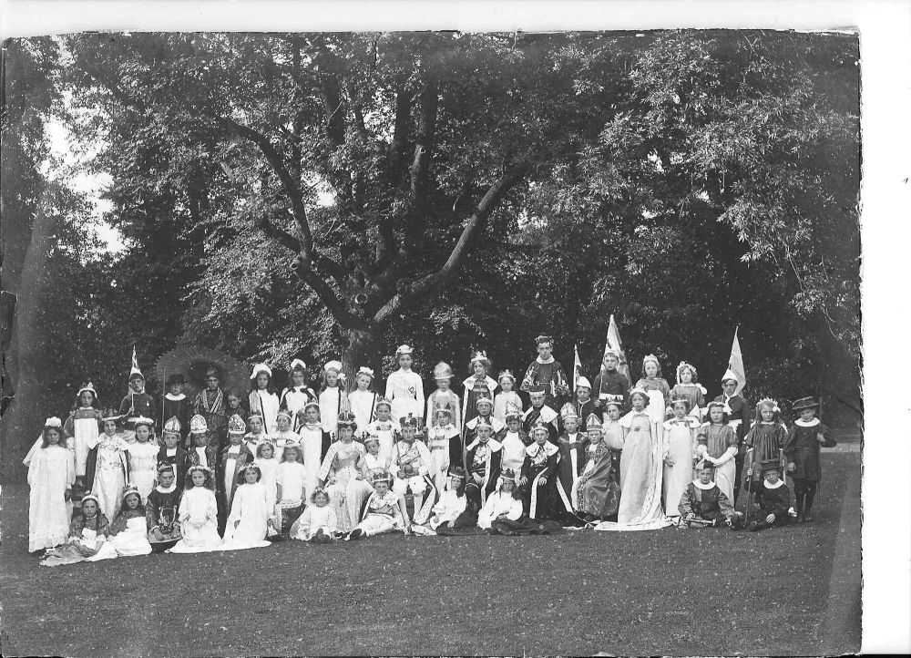 Bolton Percy school Coronation pageant