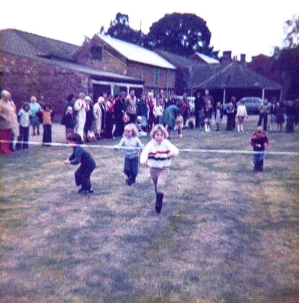 Garden fete sports, Glebe Farm