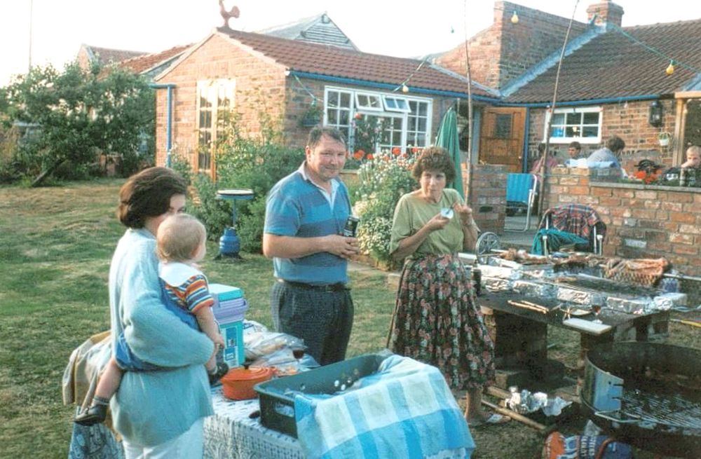 Village BBQ Lodge Farm, Sylvia Wain & Martin Rice