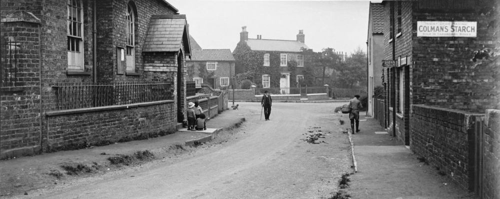 Church Street with old chapel to left