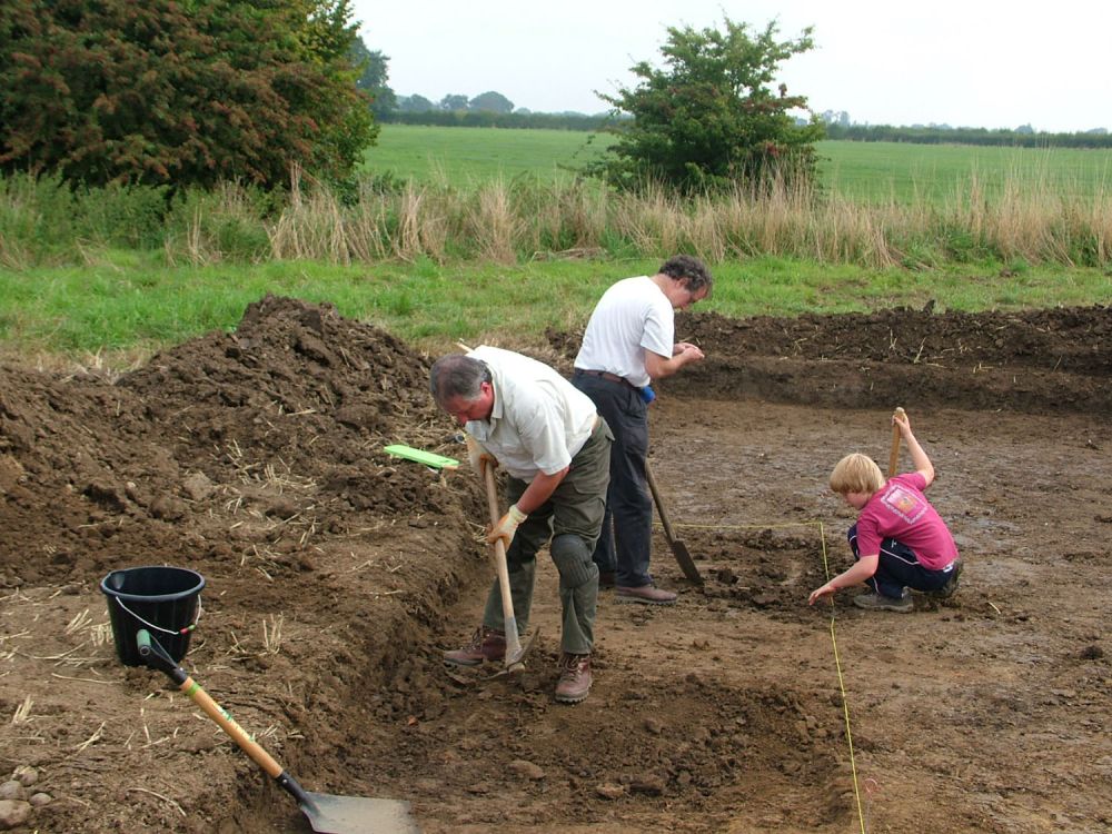 Excavations at Knights Templar site