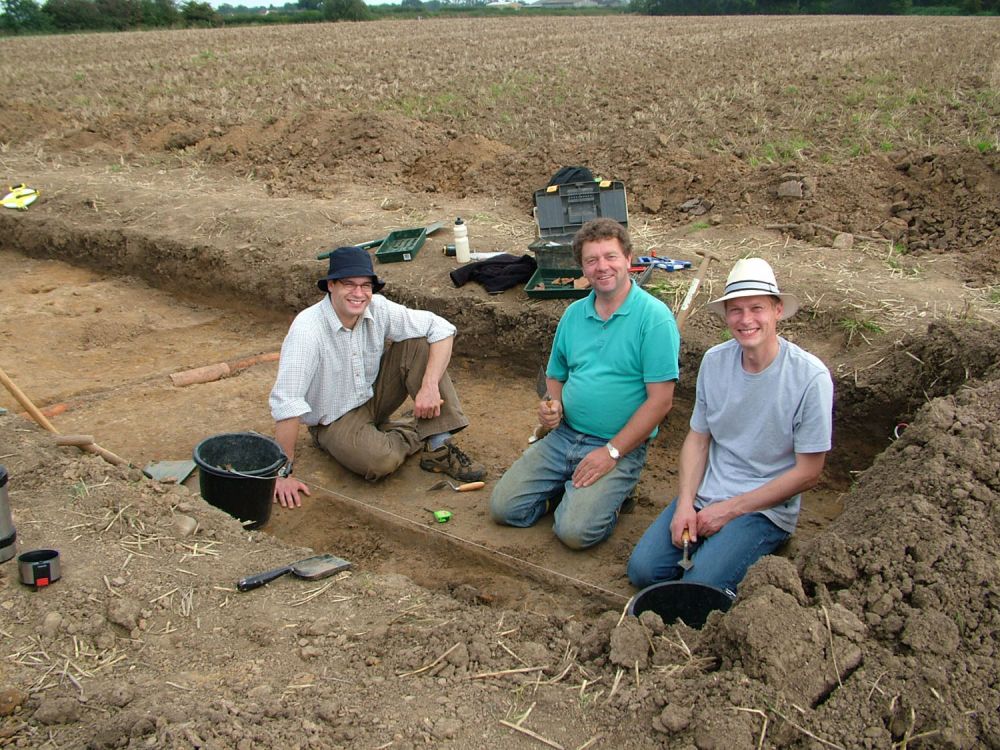 Excavations at Knights Templar site