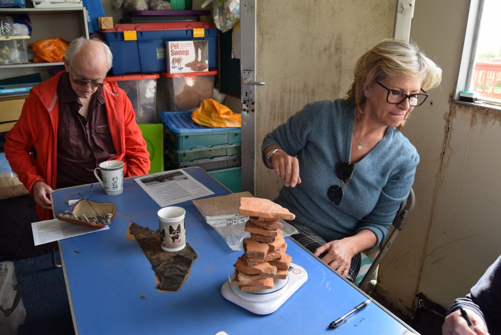 Pottery jenga at Silver Scrubbers!