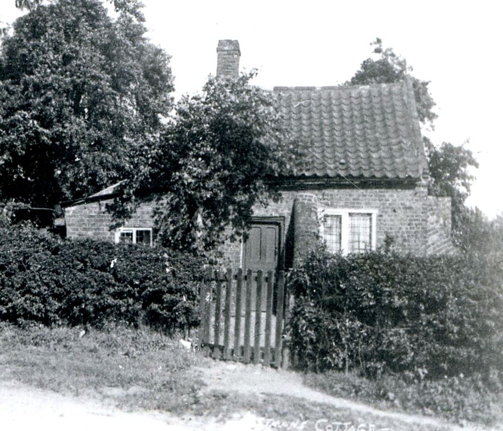 Remains of John Wood's 'mansion house' east of Low Green