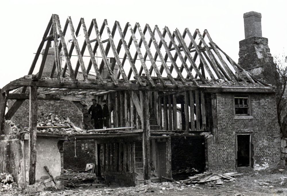 Demolition of Manor House