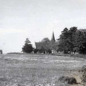 View of Holy Trinity church from south