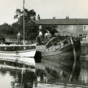 William Arthur moored outside Blacksmiths