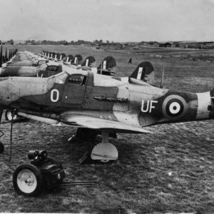 Aerocobra planes at Acaster Malbis Airfield