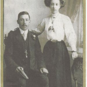 John Arthur Smith (d. 1916) and wife Hannah