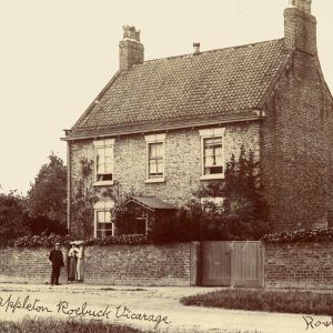 Postcard Appleton Roebuck: vicarage