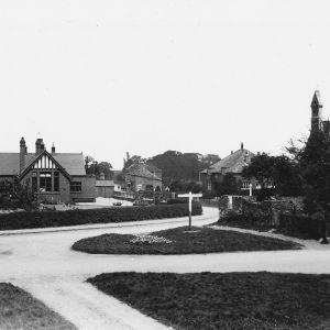 Centre of village from Southfield