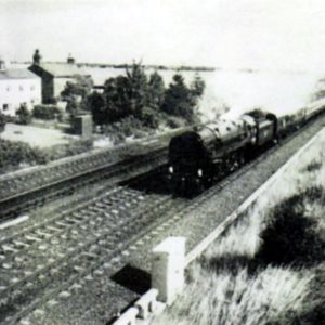 Evening Star passing Colton Bridge