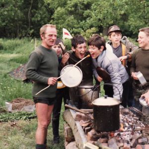 Cubscouts camp Nun Appleton