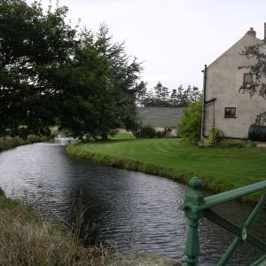 Woolas Hall Farm moat