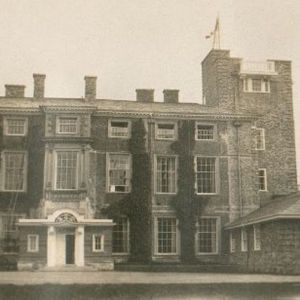 Nun Appleton Hall - north front showing water tower