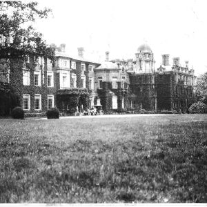 Nun Appleton Hall - north front prior to water tower