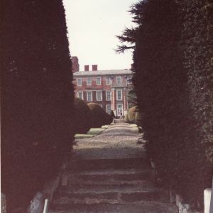 Nun Appleton Hall - view of N front from garden 