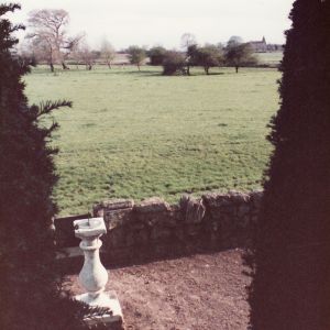 Nun Appleton Hall - view from terrace