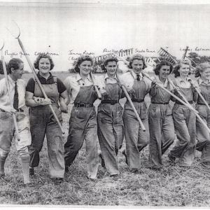 Land girls (with names)