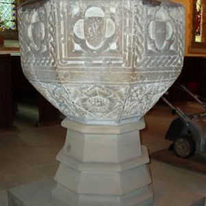 Font in St John's church