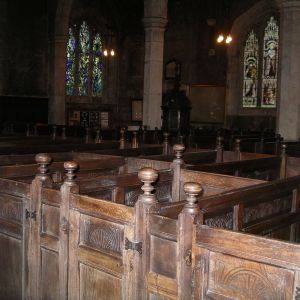 Interior of All Saints church