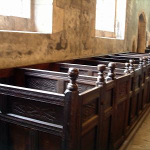 Interior of All Saints church