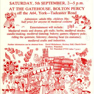 Medieval Fair poster