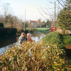 Floods in Main Street, Bolton Percy