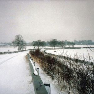 View from Oak Avenue railway bridge, Bolton Percy