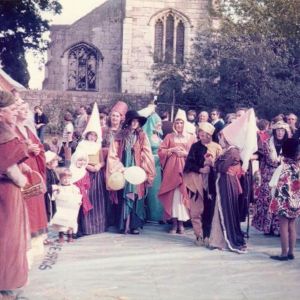 Medieval fair at Bolton Percy