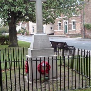 Copmanthorpe war memorial N face