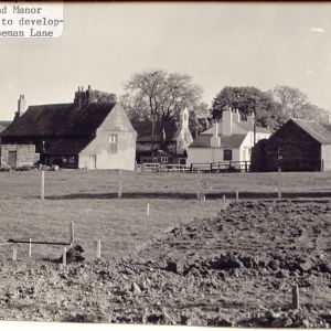 Royal Oak and old Manor House(?) from Horseman Lane