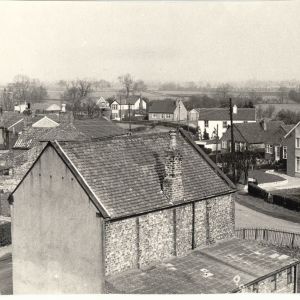 View from roof of St Giles towards Low Green