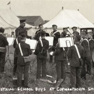 Industrial School Boys Band at Copmanthorpe Show